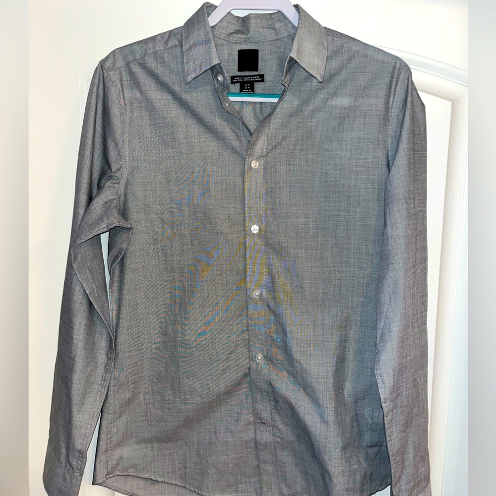 H&M Slim Button Down Dress Shirt